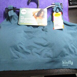 Kindly Yours Sports Bra XXXL Teal Blue